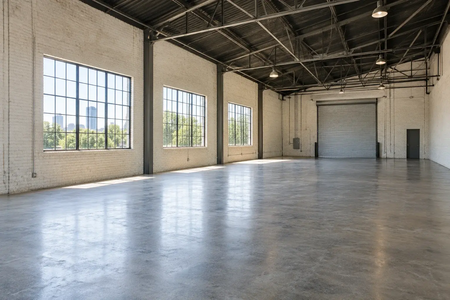 An illustrative Atlanta event venue prepared for a professional walkthrough.